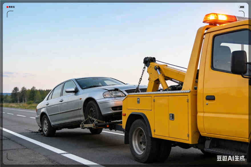 肇东拖车救援电话【案例】